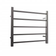 Quadro Square Ladder 5 Bar 530x600 - Gunmetal