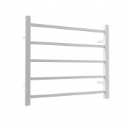 Quadro Square Ladder 5 Bar 530x600 - Matte White