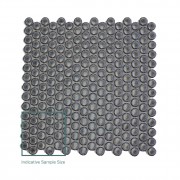 Mosaix Penny Round Brown Grey 290 X 294
