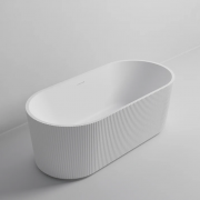 PIPER ACRYLIC F/STANDING BATH - 1670X790X600 - MATT WHITE