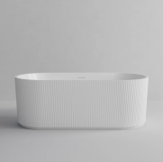 PIPER ACRYLIC F/STANDING BATH - 1670X790X600 - MATT WHITE