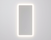 SOLACE LED TOUCH BUTTON DEMISTER MIRROR - RECTANGLE - 450X950