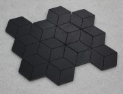Superblack Cube Mosaic 265 x 308