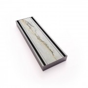 STILLNESS DRAIN TILE INSERT - SILK SILVER - 3M