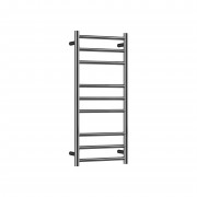 CODE FLOW ROUND - HEATED TOWEL RAIL 240V/65W - 900HX400W - CHROME