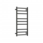 CODE FLOW ROUND - HEATED TOWEL RAIL 240V/65W - 900HX400W - GUNMETAL