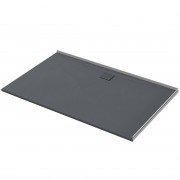 SLATEFORMA TRAY 1600x1000 2 WALL BC UPSTAND ANTHRACITE