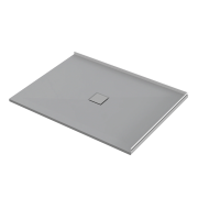 SLATEFORMA TRAY 1200x900 2 WALL BC UPSTAND STONE CENTRE WASTE