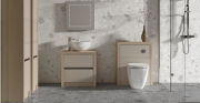 Terrazzo Mid Grey Matt 600 x 600