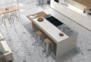 Terrazzo Mid Grey Matt 600 x 600