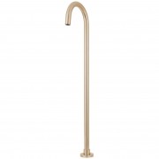  VODA FLOOR MOUNTED BATH FILLER BRUSHED BRASS (PVD)