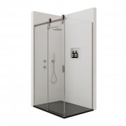 Verve CHARCOAL 2 Wall 1500x1000 LH Barn Door Slider