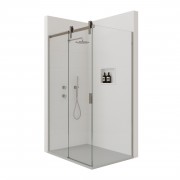 Verve ASH 2 Wall 1200x900 LH Barn Door Slider