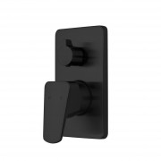 ECLIPSE DIVERTER SHOWER MIXER MATTE BLACK