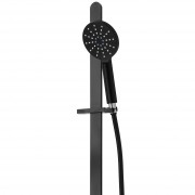 ECLIPSE 3 FUNCTION SLIDE SHOWER (ROUND) MATTE BLACK