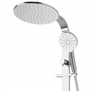 ECLIPSE DOUBLE HEAD SHOWER (ROUND) CHROME