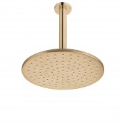 VODA CEILING MOUNTED SHOWER DRENCHER (ROUND) BRUSHED BRASS (PVD)