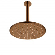 VODA CEILING MOUNTED SHOWER DRENCHER (ROUND) BRUSHED COPPER (PVD)