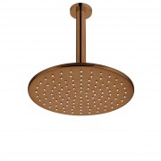 VODA CEILING MOUNTED SHOWER DRENCHER (ROUND) BRUSHED COPPER (PVD)
