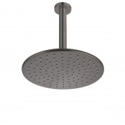 VODA CEILING MOUNTED SHOWER DRENCHER (ROUND) BRUSHED GUNMETAL (PVD)