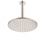 VODA CEILING MOUNTED SHOWER DRENCHER (ROUND) BRUSHED NICKEL (PVD)