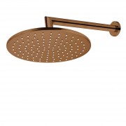 VODA WALL MOUNTED SHOWER DRENCHER (ROUND) BRUSHED COPPER (PVD)