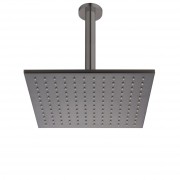 VODA CEILING MOUNTED SHOWER DRENCHER (SQUARE) BRUSHED GUNMETAL (PVD)