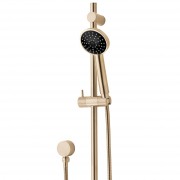 EcoMinimal 1F Slide Shower Brushed Brass (PVD)