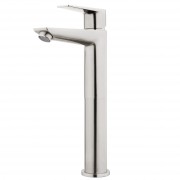 OLYMPIA HIGH RISE BASIN MIXER BRUSHED NICKEL (PVD)