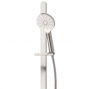 OLYMPIA 3 FUNCTION SLIDE SHOWER (ROUND) BRUSHED NICKEL (PVD)