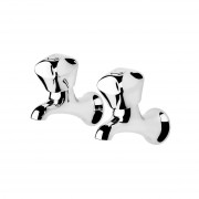 PROLINE TUB TAPS (PAIR) HT CERAMIC CHROME