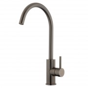 STORM GOOSENECK SINK MIXER - CS BRUSHED GUNMETAL (PVD)