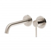 STORM WALL MOUNTED BASIN MIXER BRUSHED NICKEL (PVD)