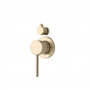 Storm Diverter Shower Mixer Brushed Brass (PVD)