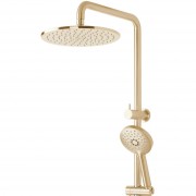 STORM DOUBLE HEAD SHOWER BRUSHED BRASS (PVD)