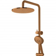 STORM DOUBLE HEAD SHOWER BRUSHED COPPER (PVD)