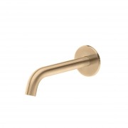 STORM BATH SPOUT REACH 195MM BRUSHED BRASS (PVD)