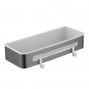 VERSA RECTANGLE BASKET - 290X120D - GUNMETAL