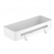 VERSA RECTANGLE BASKET - 290X120D - MATTE WHITE