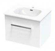 VERTO NERA 600 SINGLE DRAWER WALL STANDARD FINISH - specify cabinet colour