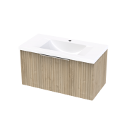 ARRAY RIADA WAVE 900 SINGLE DRAWER RANFURLY OAK