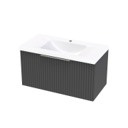 ARRAY RIADA WAVE 900 SINGLE DRAWER WITH INTERNAL DRAWER SLATE