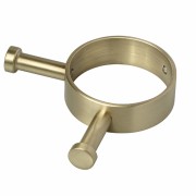 HEIKO POLE ROBE HOOK - B/BRASS