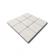 Classic White Limestone Tumbled Mosaic 304 x 304