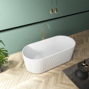 Willow 1700 Freestanding Bath - Matte White