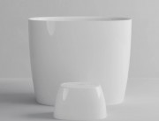 YASU SOAK BATH INCL STOOL - 1150X850X920 - GLOSS WH