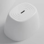 YASU STOOL - GLOSS WH
