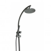 Heirloom 209 Rain Shower Set Round Gunmetal