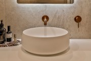 Isla Canyon Ivory with Colosseum Travertine Mosaic