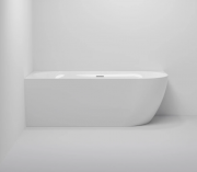 ARC ACRYLIC CORNER BATH - LH - 1700X800X590 - GLOSS WHITE